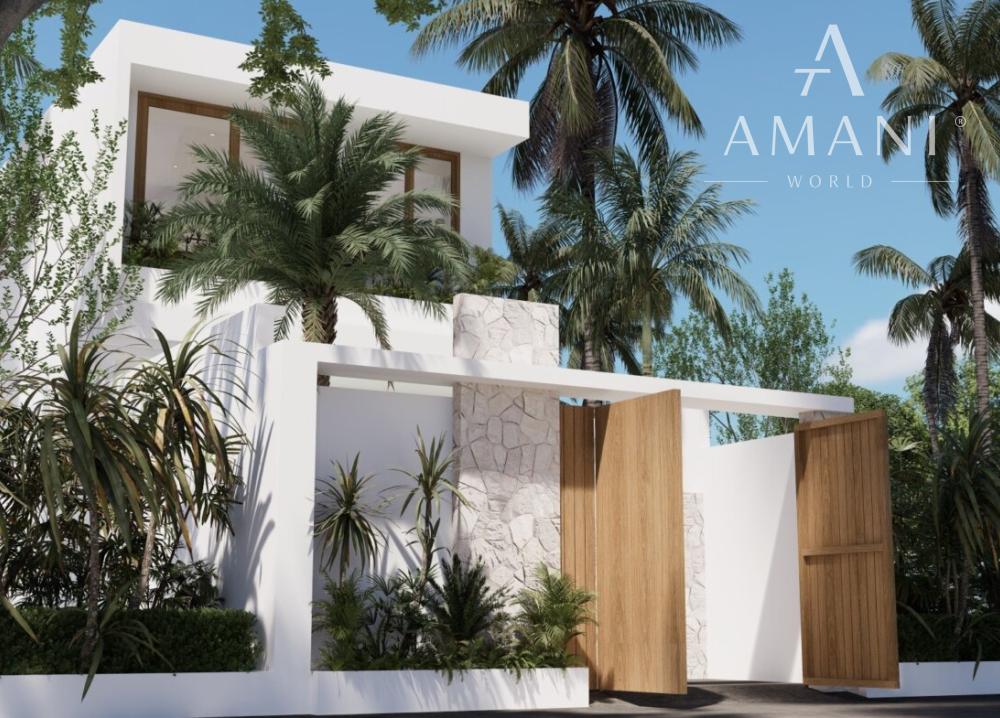 Tropická 2-izbová vila blízko pláže Balangan