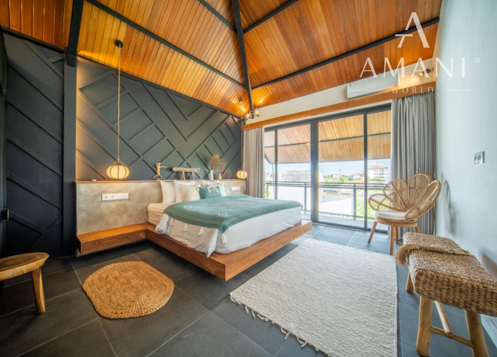 Tropicko-japonská 3-spálňová vila v Tumbak Bayuh