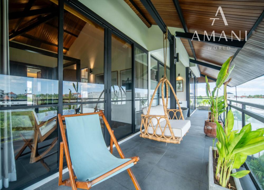 Tropicko-japonská 3-spálňová vila v Tumbak Bayuh