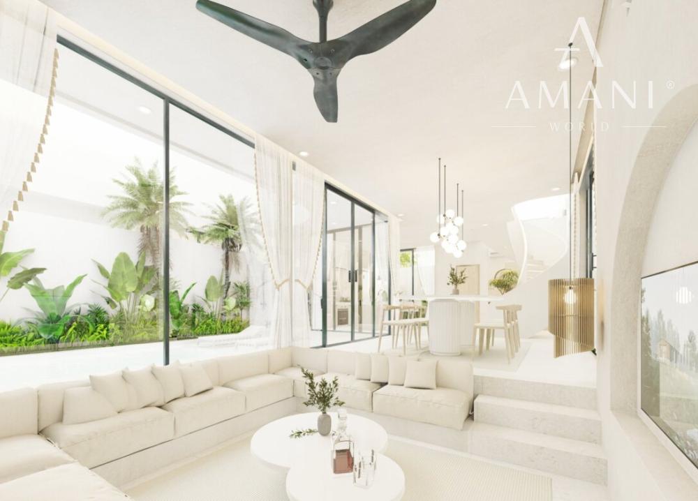 2‑spálňové vily v srdci Uluwatu