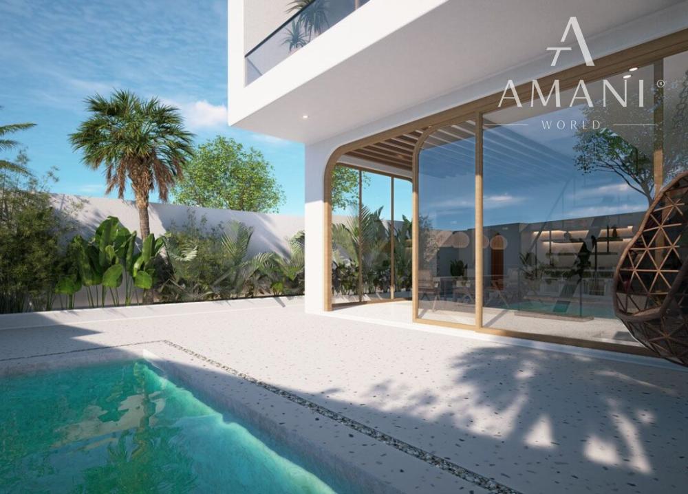 2-spálňová vila s moderným tropickým dizajnom