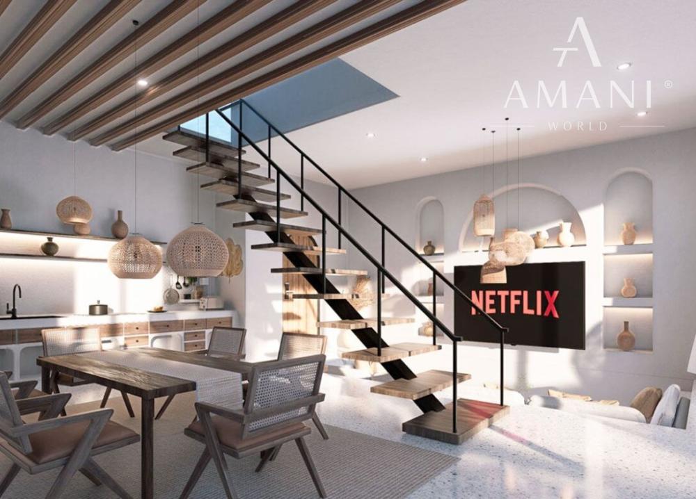 2-spálňová vila s moderným tropickým dizajnom