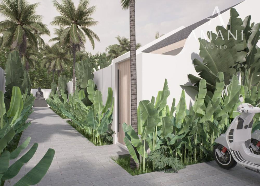 Moderná 1-izbová vila pri pláži v Canggu