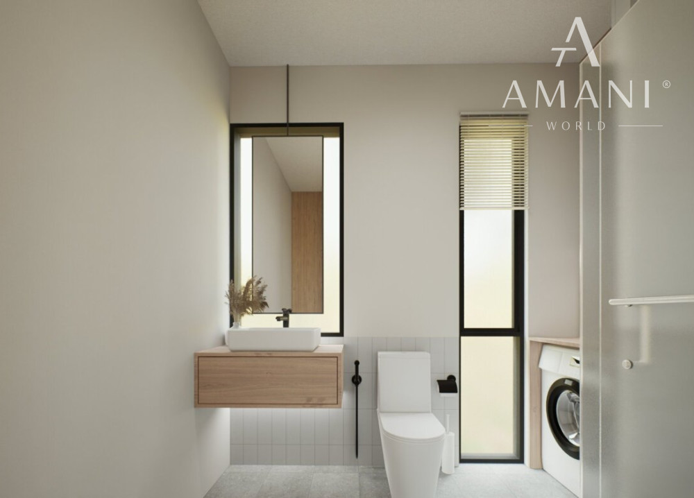 Moderná 1-izbová vila pri pláži v Canggu