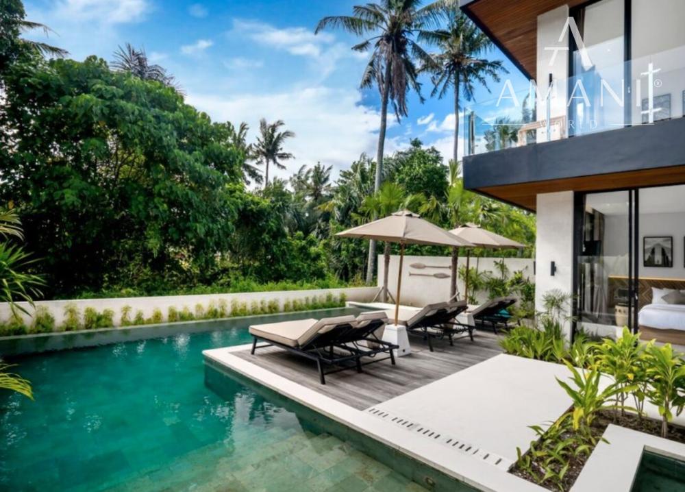 Exkluzívne tropické bývanie s výhľadom na prírodu v Ubud