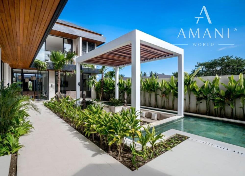 Exkluzívne tropické bývanie s výhľadom na prírodu v Ubud