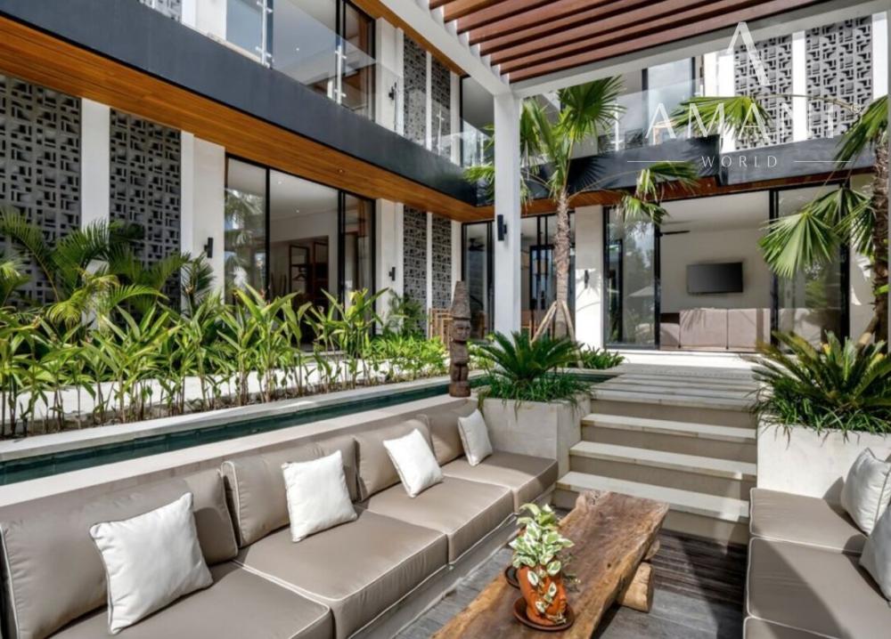 Exkluzívne tropické bývanie s výhľadom na prírodu v Ubud