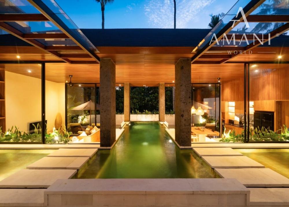 Exkluzívne tropické bývanie s výhľadom na prírodu v Ubud