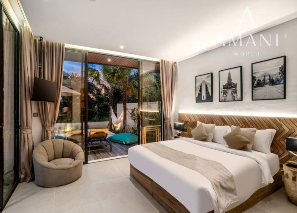 Exkluzívne tropické bývanie s výhľadom na prírodu v Ubud