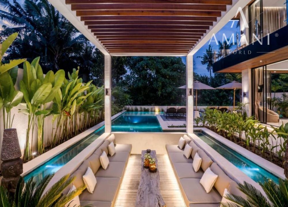 Exkluzívne tropické bývanie s výhľadom na prírodu v Ubud