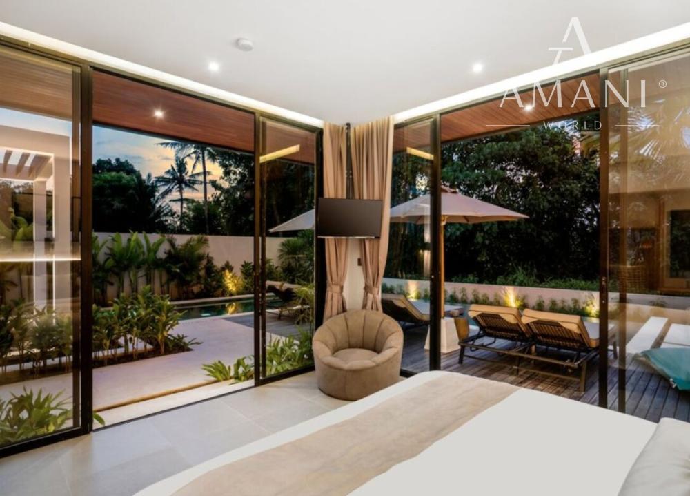 Exkluzívne tropické bývanie s výhľadom na prírodu v Ubud