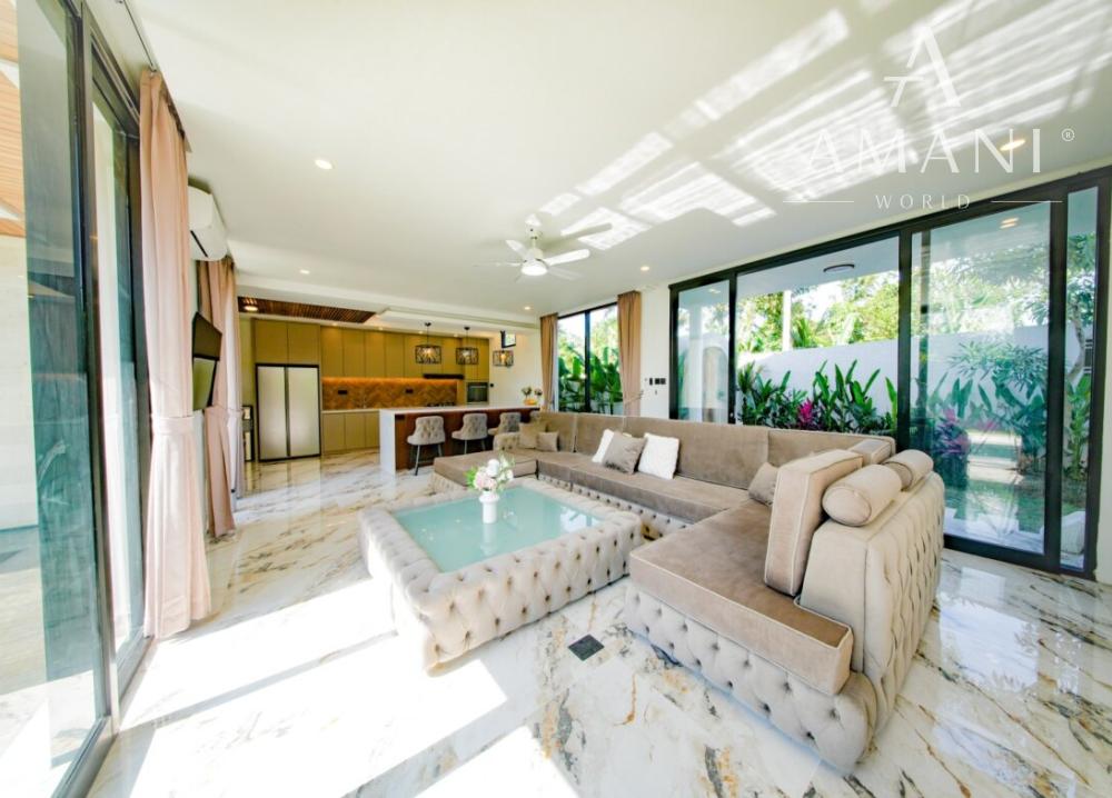 Moderná päťspálňová rodinná vila v pokojnej časti Ubud