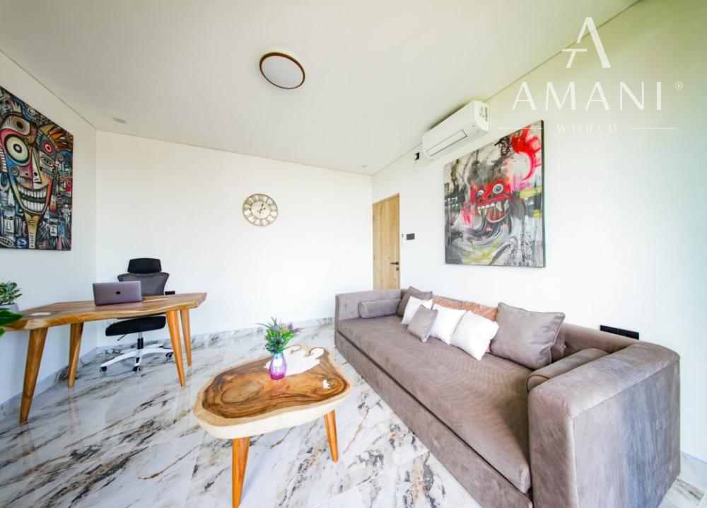 Moderná päťspálňová rodinná vila v pokojnej časti Ubud