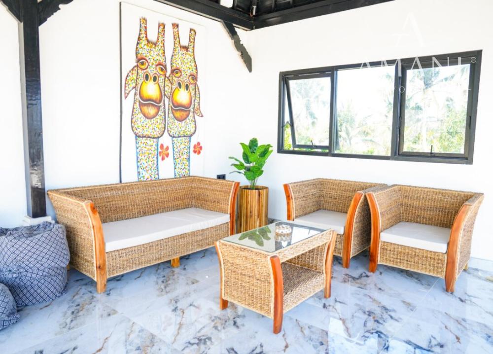 Moderná päťspálňová rodinná vila v pokojnej časti Ubud