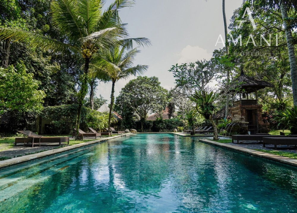 Súkromná joglo vila s komunitnými priestormi v Sayan, Ubud