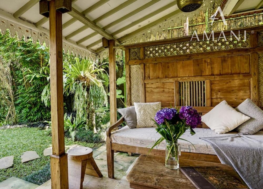 Súkromná joglo vila s komunitnými priestormi v Sayan, Ubud