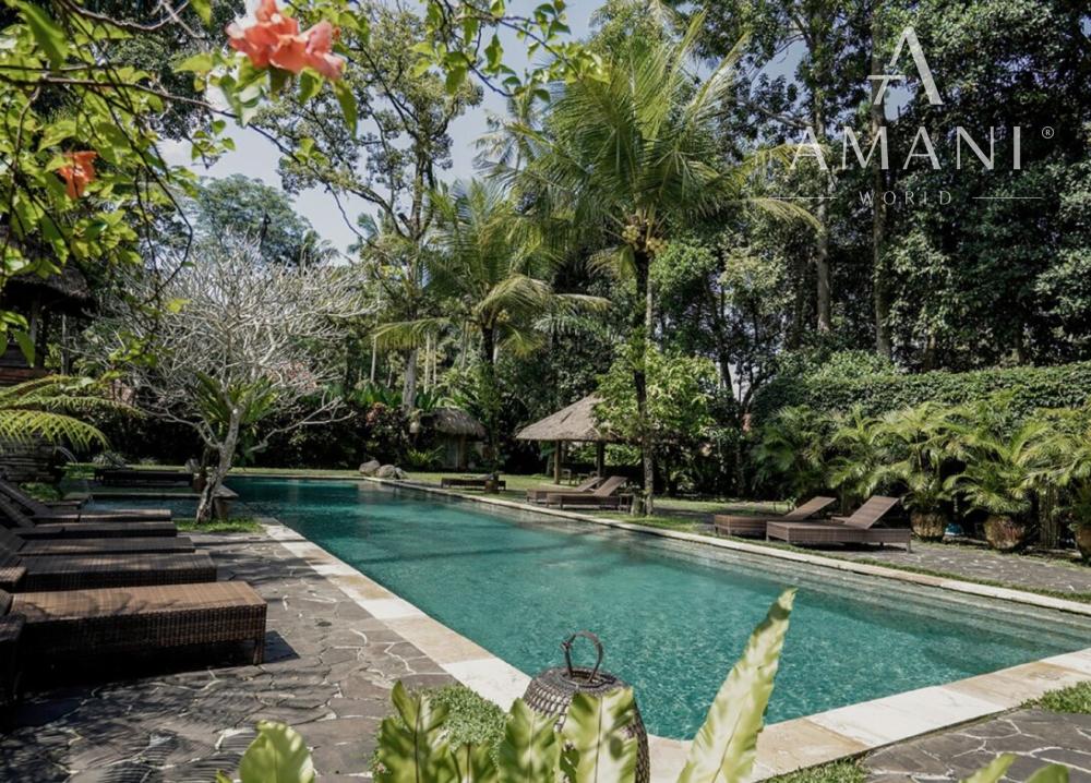 Súkromná joglo vila s komunitnými priestormi v Sayan, Ubud