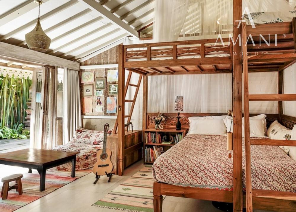 Súkromná joglo vila s komunitnými priestormi v Sayan, Ubud