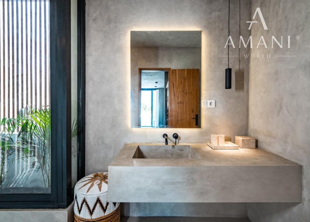 Tropická trojspálňová vila s výhľadom na ryžové polia v Ubud