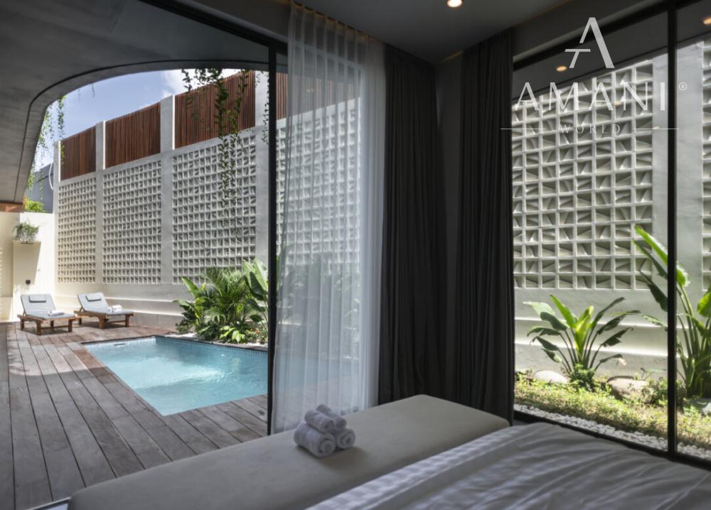 Nová moderná trojspálňová vila v rezidenčnej časti Umalas