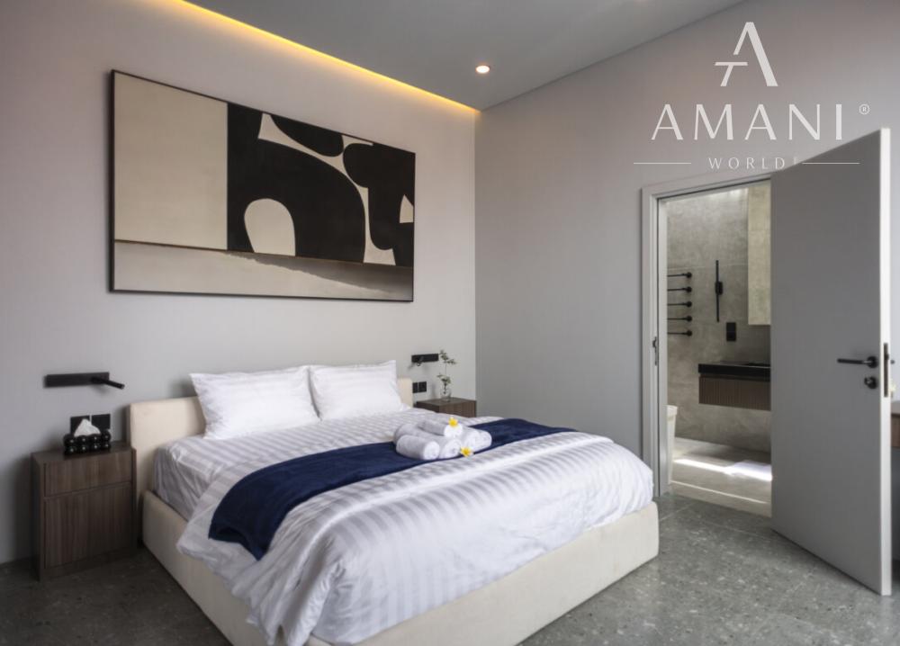 Nová moderná trojspálňová vila v rezidenčnej časti Umalas