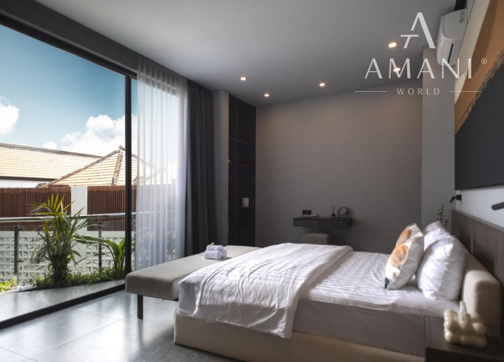 Nová moderná trojspálňová vila v rezidenčnej časti Umalas