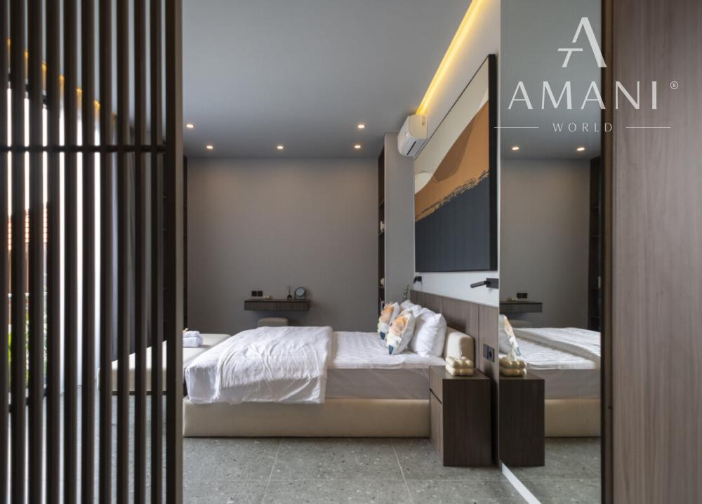 Nová moderná trojspálňová vila v rezidenčnej časti Umalas