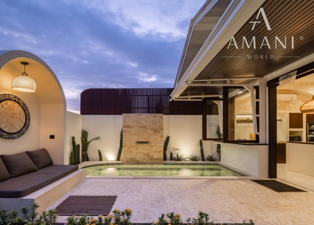 Štýlová tropická vila s 1 spálňou blízko pláže v Cemagi