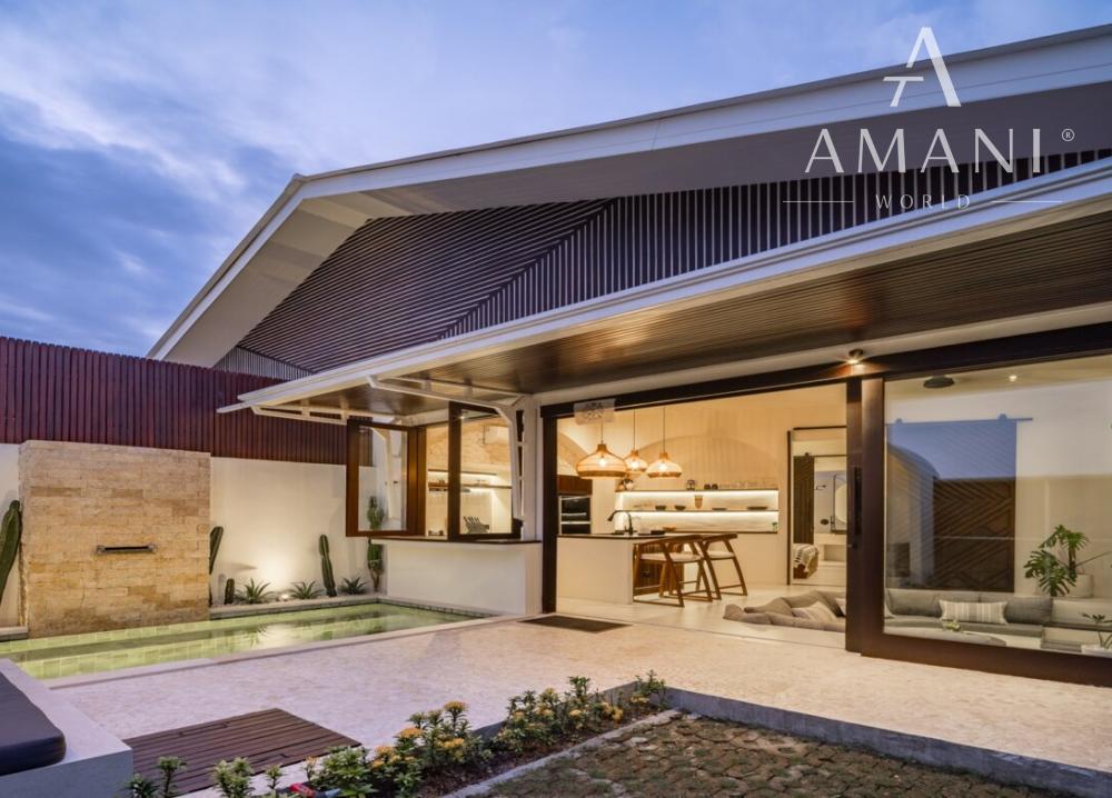 Štýlová tropická vila s 1 spálňou blízko pláže v Cemagi