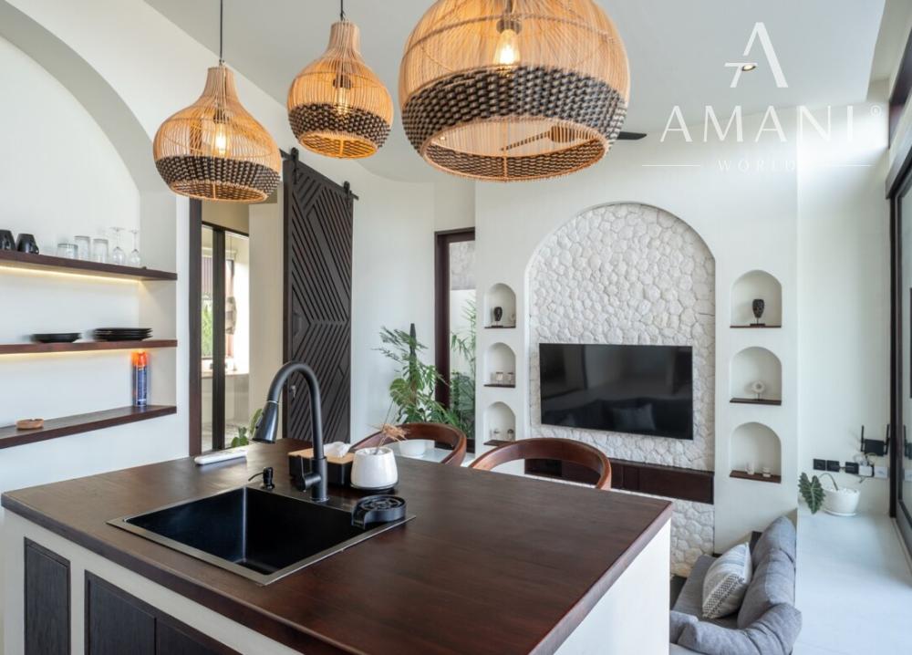 Štýlová tropická vila s 1 spálňou blízko pláže v Cemagi