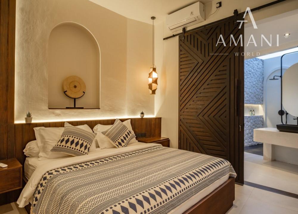 Štýlová tropická vila s 1 spálňou blízko pláže v Cemagi