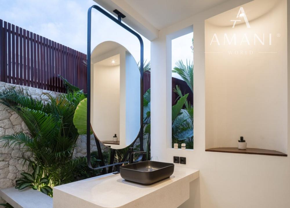 Štýlová tropická vila s 1 spálňou blízko pláže v Cemagi