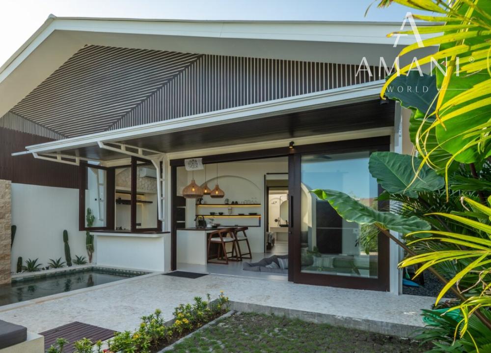 Štýlová tropická vila s 1 spálňou blízko pláže v Cemagi