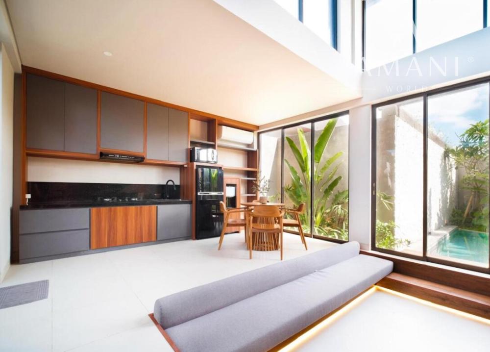 Moderná vila len pár krokov od pláže neďaleko Canggu