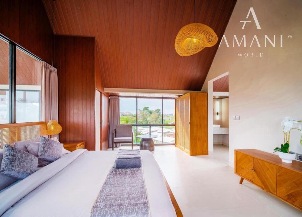 Moderná vila len pár krokov od pláže neďaleko Canggu