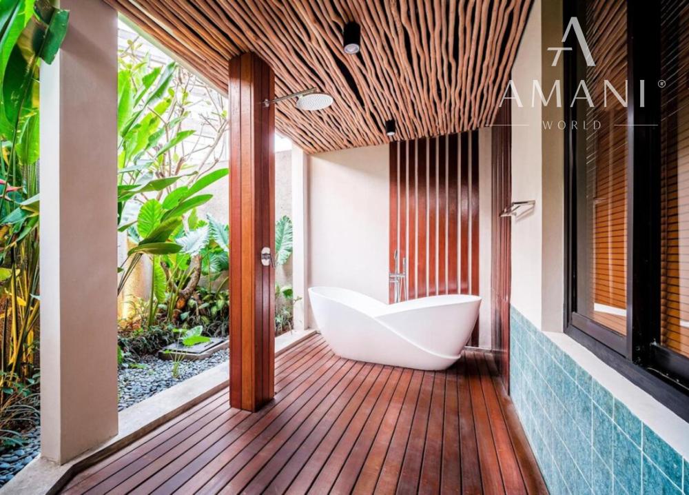 Moderná vila len pár krokov od pláže neďaleko Canggu