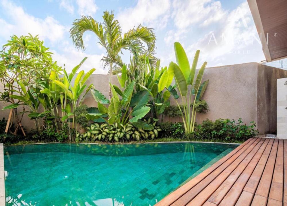 Moderná vila len pár krokov od pláže neďaleko Canggu