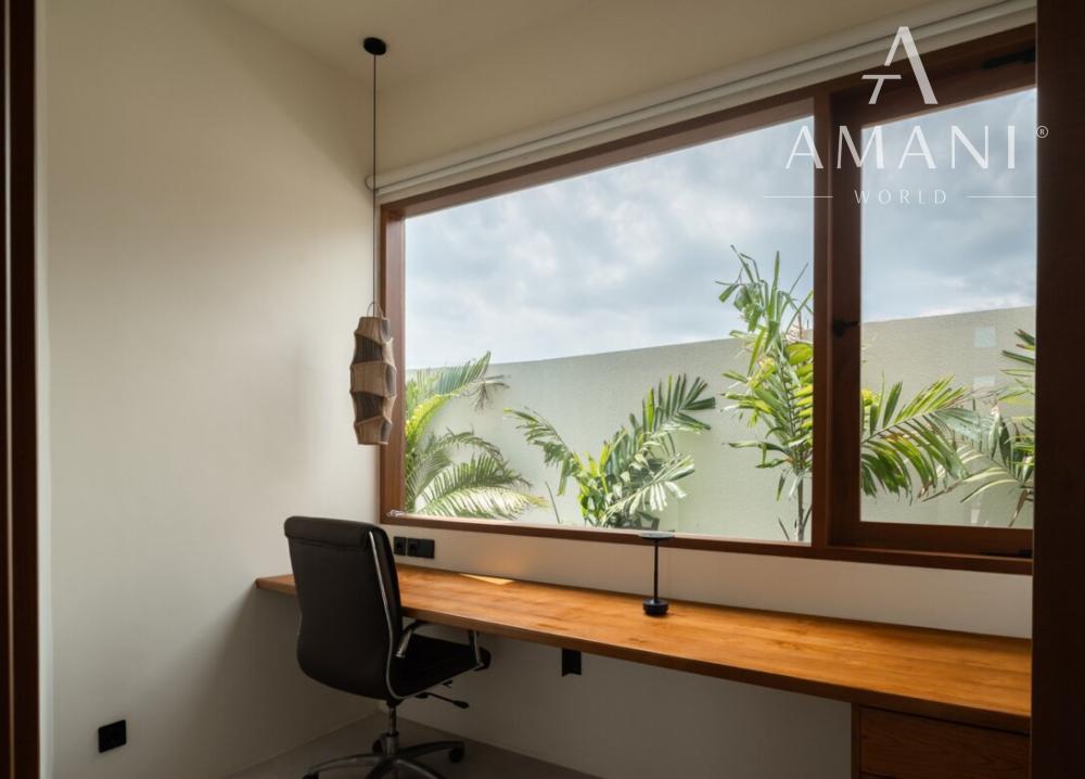 Moderná tropická jednoizbová vila blízko pláže v Cemagi