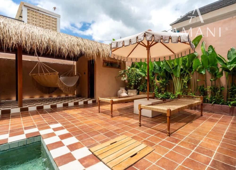 Tropická dvojspálňová vila v pešej vzdialenosti od pláže v Kedungu