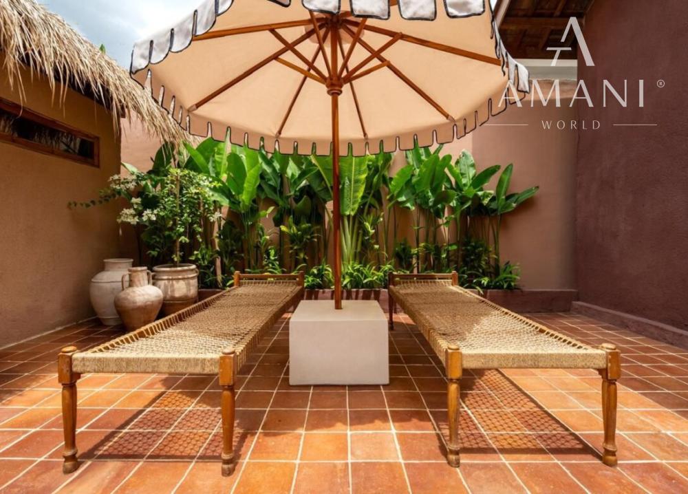 Tropická dvojspálňová vila v pešej vzdialenosti od pláže v Kedungu