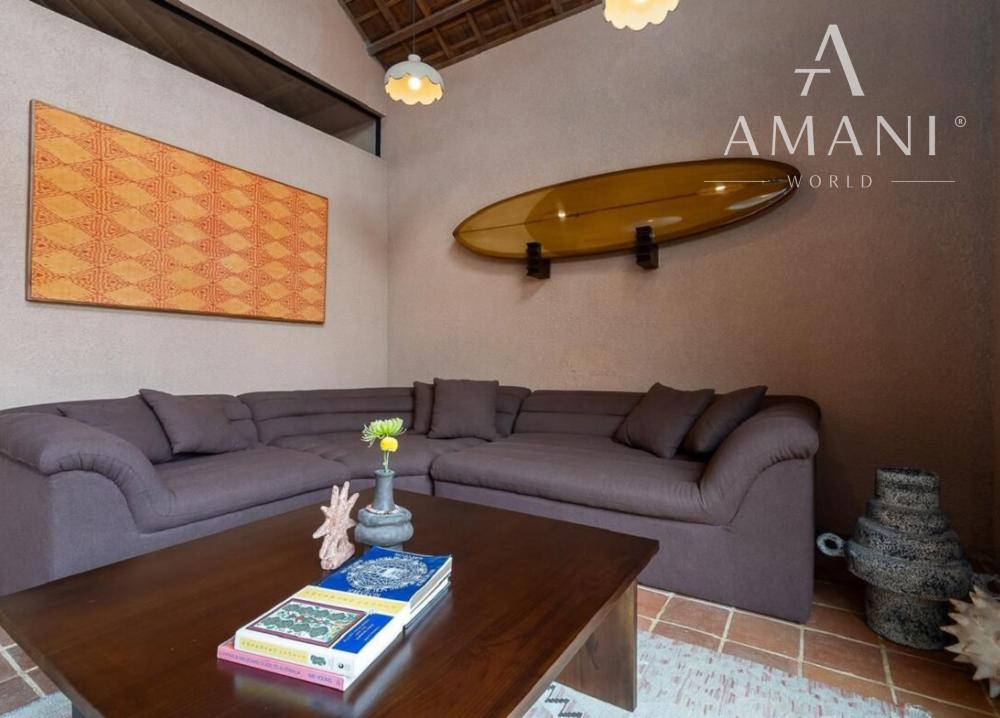 Tropická dvojspálňová vila v pešej vzdialenosti od pláže v Kedungu