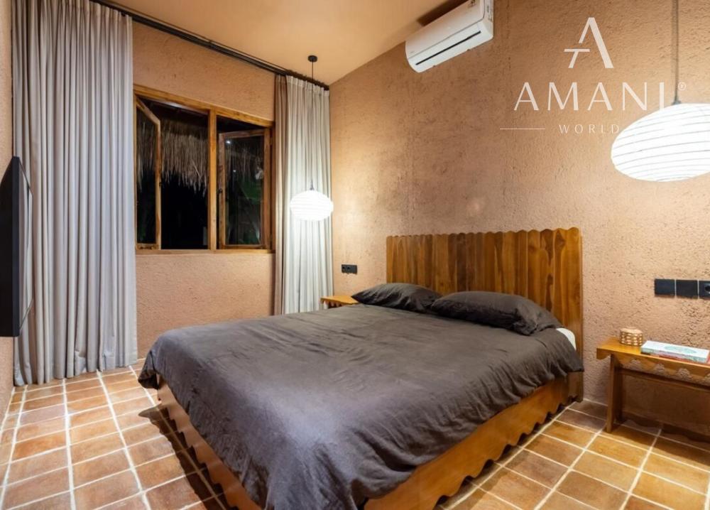 Tropická dvojspálňová vila v pešej vzdialenosti od pláže v Kedungu