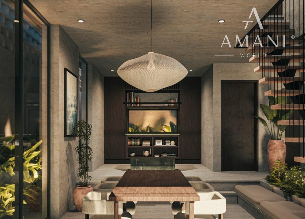 2-spálňová vila v odvážnom brutalistickom štýle v Bingin