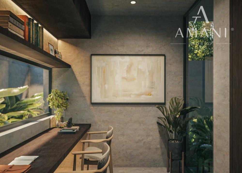 2-spálňová vila v odvážnom brutalistickom štýle v Bingin