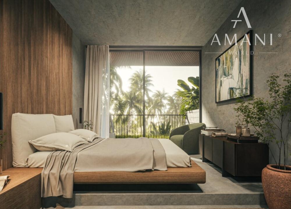 2-spálňová vila v odvážnom brutalistickom štýle v Bingin