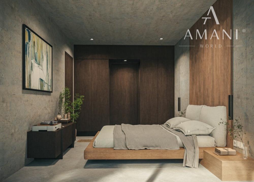 2-spálňová vila v odvážnom brutalistickom štýle v Bingin