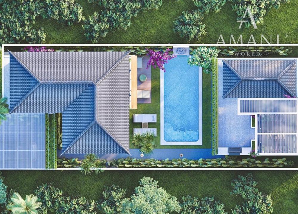 Nová 3-izbová strešná terasa v oblasti Jimbaran