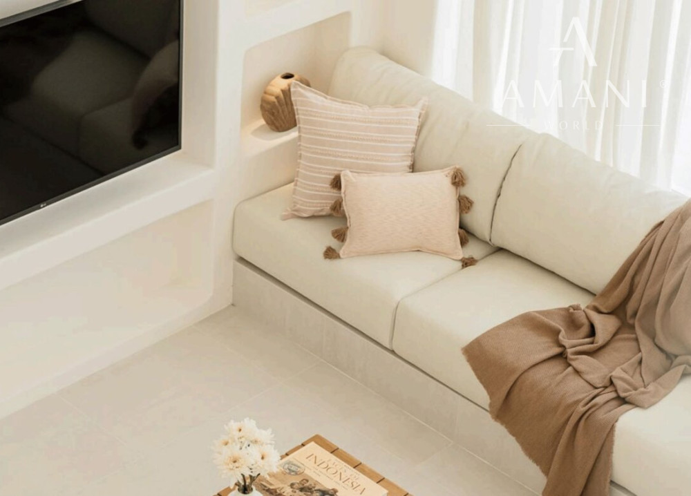 Moderná biela vila s 3 spálňami v centrálnej časti Uluwatu