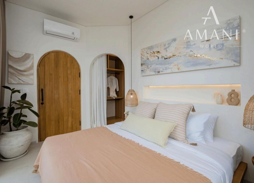 Moderná biela vila s 3 spálňami v centrálnej časti Uluwatu