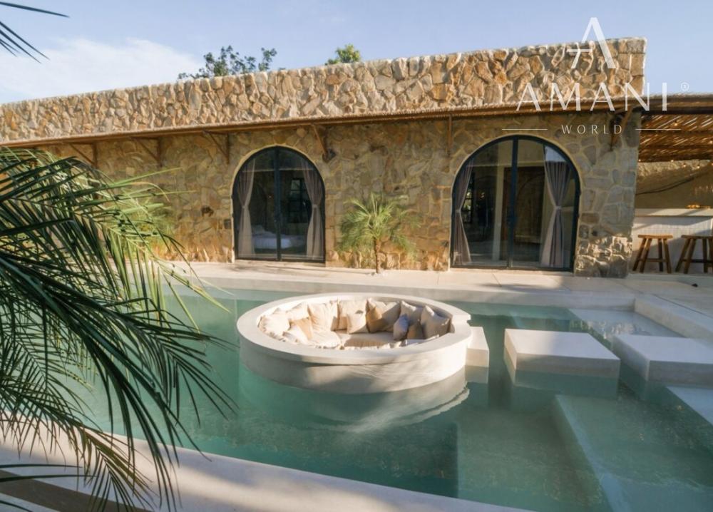 Nové 3-spálňové vily v mexicko-tropickom štýle v Uluwatu